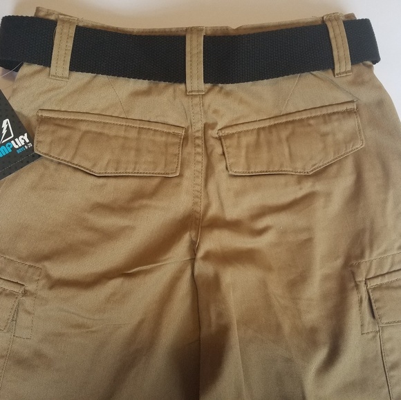 ALL SOLD OUT, New Boys Belted Shorts both size 8 - Picture 4 of 7